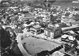 74-MEGEVE- LA PATINOIRE ET VUE GENERALE DU CIEL - Megève