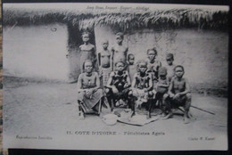 Cote D'ivoire Fetichistes Agnis Cpa - Costa D'Avorio