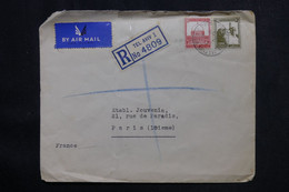 PALESTINE - Enveloppe En Recommandé De Tel Aviv Pour La France En 1939 Par Avion - L 73040 - Palestina
