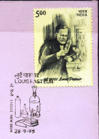 HEALTH-MEDICINE-LOUIS PASTEUR-FDC-INDIA-1995-FC2-111 - Louis Pasteur