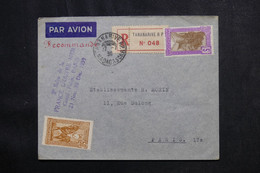 MADAGASCAR - Enveloppe Commerciale En Recommandé De Tananarive Pour Paris En 1939 - L 73045 - Sonstige & Ohne Zuordnung