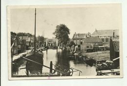 PAYS BAS . HINDELOOPEN .  ZIJLROEDE VANAF DE SLUIS . BATEAUX - Hindeloopen