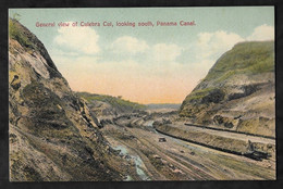 CPA Panama General View Of Culebra Cut Looking South Panama Canal - Panama