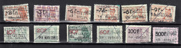 Belgie Fiscale Zegels 12 X, Gestempeld - Stamps