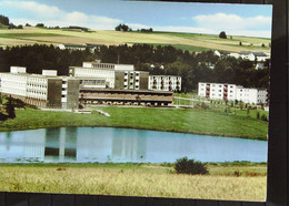 Ansichtskarte Von Bad Steben Im Frankenwald Mit Kurklinik Für Innere Angelegenheiten Der BfA Um 1969 - Bad Steben