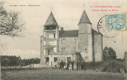 VENDOEUVRES CHATEAU ROBERT EN RUINES - Other & Unclassified