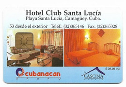 CUBA, Used Chip Phonecard, In Perfect Condition. Hotel Club Santa Lucía, # Cuba-21 - Cuba