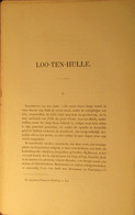 Lotenhulle ('Loo-ten-Hulle') - Lootenhulle  - De Geschiedenis Van_  - Door F. De Potter En J. Broeckaert - Circa 1870 - History