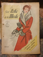 Le Petit Echo De La Mode 41 Du 8 Octobre 1950 - Mode