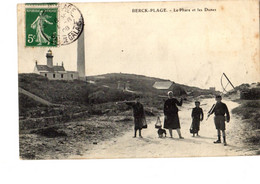 Berck Plage    Le Phare Et Les Dunes - Berck