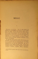 Melle ( Bij Gent )  - De Geschiedenis Van_  - Door F. De Potter En J. Broeckaert - Circa 1870  Yy - Historia