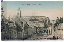 - 1305 - BOMPAS - ( Pyr. - Orientale ), L'Eglise, Animation, Non écrite, Glacée, TTBE, Scans. - Autres & Non Classés