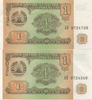 Tadjikistan : 1 Rouble 1994 UNC Prix Par Billet - Tagikistan