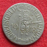 Germany Heilbronn  10  Pfennig  1918 Wurttemburg  Alemania Allemagne Alemanha Iron Notgeld 958 - Andere & Zonder Classificatie