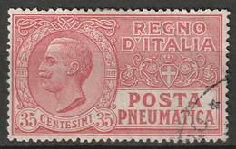 Italy 1927 Sc D7 Sa 13 Pneumatic Post Used - Posta Pneumatica