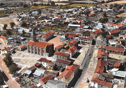 MOUTIERS-les-MAUXFAITS - Vue Générale Sur Le Centre Du Bourg - Eglise - Moutiers Les Mauxfaits