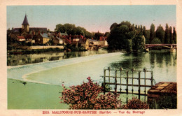 3600 Carte Postale  MALICORNE SUR SARTHE Vue Du Barrage    72 Sarthe - Malícorne Sur Sarthe