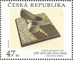 CZ 2020-1073 Jiří Kolář CZECH, 1v, MNH - Unused Stamps