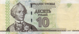 Transmistria : 10 Ruble 2007 état Courant - Andere - Europa