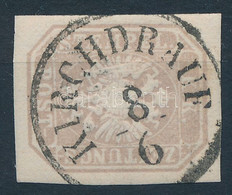 O 1863 Hírlapbélyeg Szürkésbarna / Newspaper Stamp Greyish Brown "KIRCHDRAUF" Certificate: Strakosch - Other & Unclassified