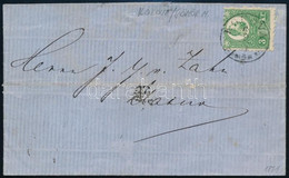 1871 Réznyomat 3kr Kézbesítési Körzeten Belüli Levélen / Mi 9 On Cover Mailed Within Distribution District "KOKOVA GÖMÖR - Other & Unclassified