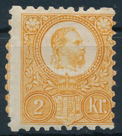 ** 1871 Réznyomat 2kr Képbe Fogazott Bélyeg (22.000++) / Mi 8 With Shifted Perforation - Other & Unclassified