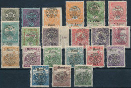 **, (*), *, O 1919 21 Db Bélyeg (**12.070) / 21 Stamps. Signed: Bodor - Otros & Sin Clasificación