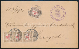 1923 Nyomtatvány 4 Db Hivatalos Bélyeggel / Printed Matter With Official Stamps - Otros & Sin Clasificación