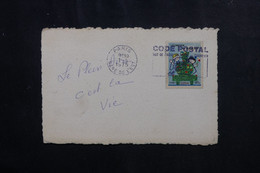 FRANCE - Vignette Jeunesse Sur Carte De Correspondance De Paris En 1975 Pour Rosny , Non Taxé - L 73127 - Brieven En Documenten