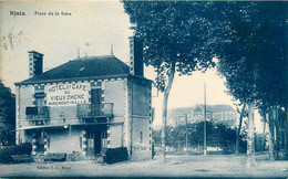Blain * Place De La Gare * Hôtel Et Café Du Vieux Chêne MIREMONT RALLE - Blain