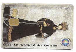 CUBA, Used Chip Phonecard, In Perfect Condition. Ángel. Convento...., # Cuba-82 - Cuba