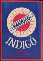 "Ragyogó Indigó", Reklám Nyomtatvány, 15x11 Cm - Advertising