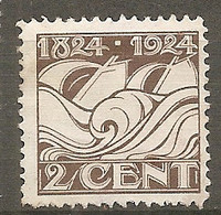 P-B 1924 Yv. N°  157  (*)  2c  Bateaux De Sauvetage  Cote  4,5 Euro  BE  2 Scans - Unused Stamps