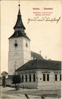 T2/T3 Botfalu, Bod, Brenndorf; Tanácsház és Templom. Konrad Schnabl 487. / Town Hall And Church (EK) - Sin Clasificación