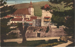 T2 1914 Brassó, Kronstadt, Brasov; Stadtmauer Mit Der Schwarzen Kirche / Várfal és Fekete Templom / Town Wall, Church - Sin Clasificación