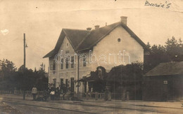 * T3 1926 Buziás, Buzias; Vasútállomás, Vasutasok Csoportképe / Railway Station, Railwaymen. Photo (fa) - Sin Clasificación