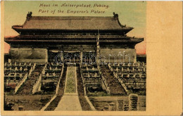 ** T2/T3 Beijing, Peking; Part Of The Emperor's Palace (fl) - Unclassified