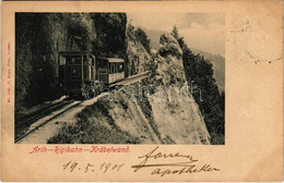 T2 1901 Arth-Rigibahn-Kräbelwand / Swiss Standard Gauge Rack Railway, Train - Unclassified