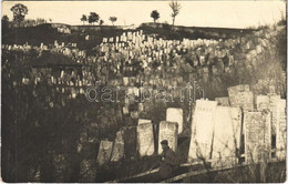 * T2 Kremenets, Kremenetz; Judenfriedhof / Jewish Cemetery In WWI, Soldier, Judaica. Photo - Sin Clasificación