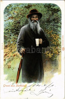 T2/T3 1901 Gruss Aus Karlsbad / Jewish Man From Karlovy Vary. J.F.K.B. Louis Glaser. Judaica (EK) - Sin Clasificación