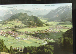 Ansichtskarte Vom Höhen-Luftkurort Pfronten Mit Blick Auf Bayer.,Tiroler Und Allgäuer Alpen Vom 1.6.1972 - Pfronten