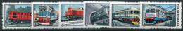 ROMANIA 1987 Locomotives MNH / **.  Michel 4366-71 - Neufs