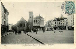 La Ferté Sous Jouarre * La Place De L'église * Tabac Buvette - La Ferte Sous Jouarre