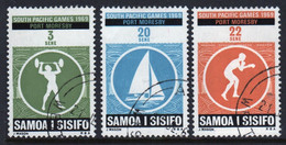 Samoa Set Of Stamps From 1969 To Celebrate Third South Pacific Games. - Samoa