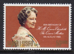 Samoa Single Stamp To Celebrate The 80th Birthday Of The Queen Mother. - Samoa