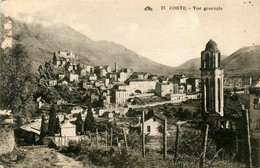 Corte * Vue Générale * Panorama De La Commune - Corte