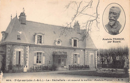 France 41   Saint-Cyr-sur-Loire  La Béchellerie Ou Mourut Le Maître  Anatole France Par Sicard    M 5566 - Saint-Cyr-sur-Loire