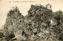 Corte * La Citadelle Et Le Belvedère - Corte