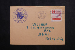 FRANCE - Vignette Code Postal Sur Enveloppe De Montreuil Pour Rosny / Bois En 1975 - L 73221 - Brieven En Documenten