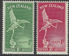New Zealand. 1947 Health Stamps. MH Complete Set. SG 690-691 - Unused Stamps